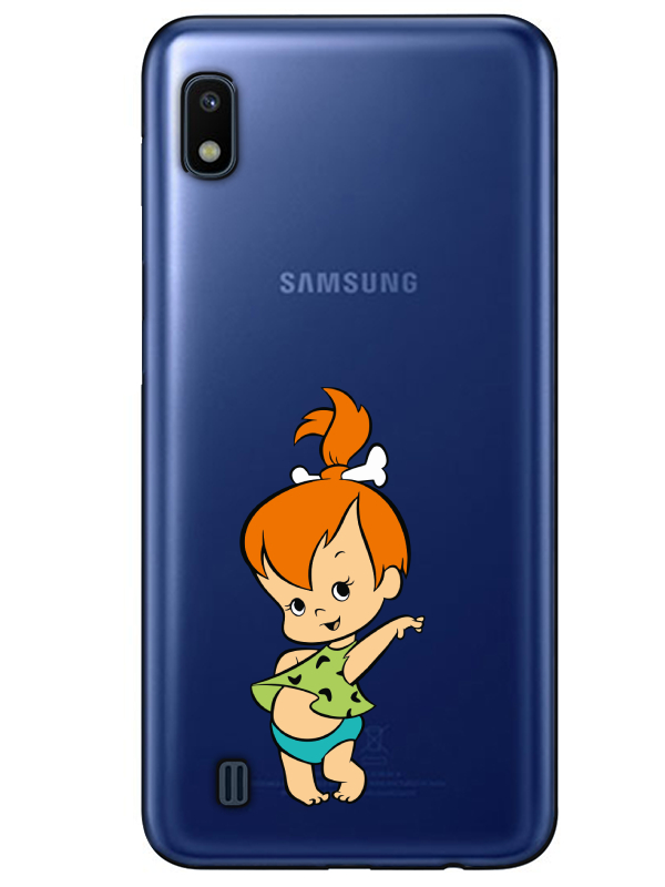 Samsung%20A10%20Taş%20Devri%20Kız%20Bebek%20Şeffaf%20Telefon%20Kılıfı