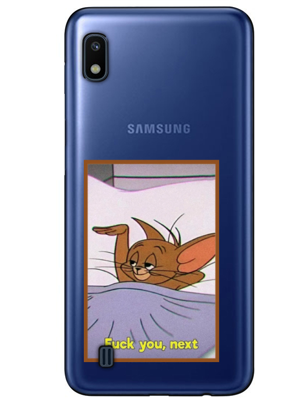 Samsung%20A10%20Jerry%20Şeffaf%20Telefon%20Kılıfı