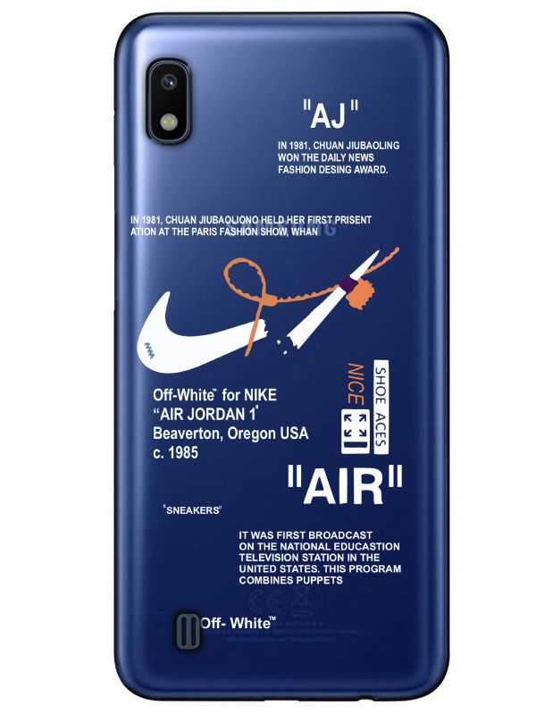 Samsung%20A10%20Nike%20Air%20Şeffaf%20Telefon%20Kılıfı