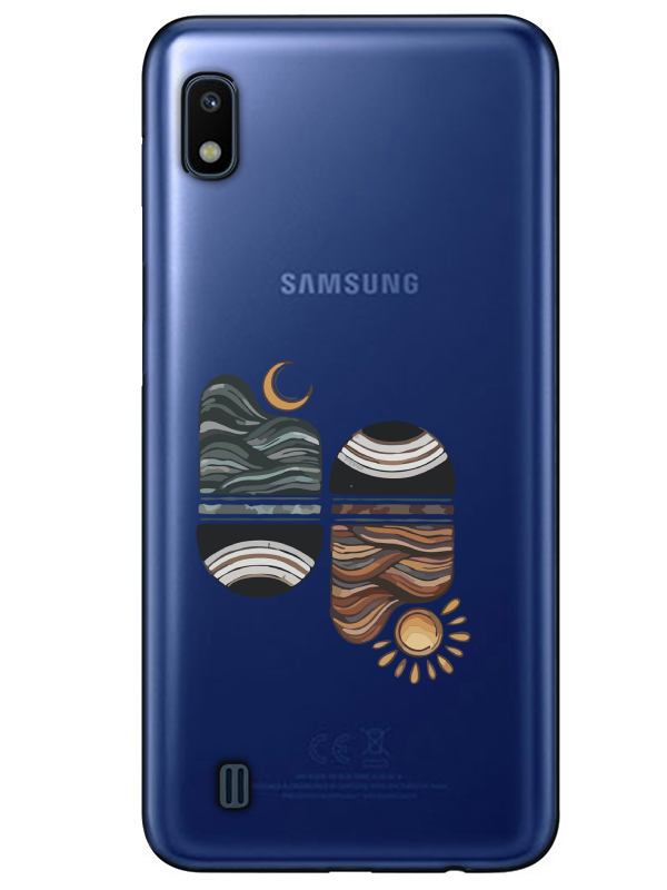 Samsung%20A10%20Sunset%20Wave%20Şeffaf%20Telefon%20Kılıfı