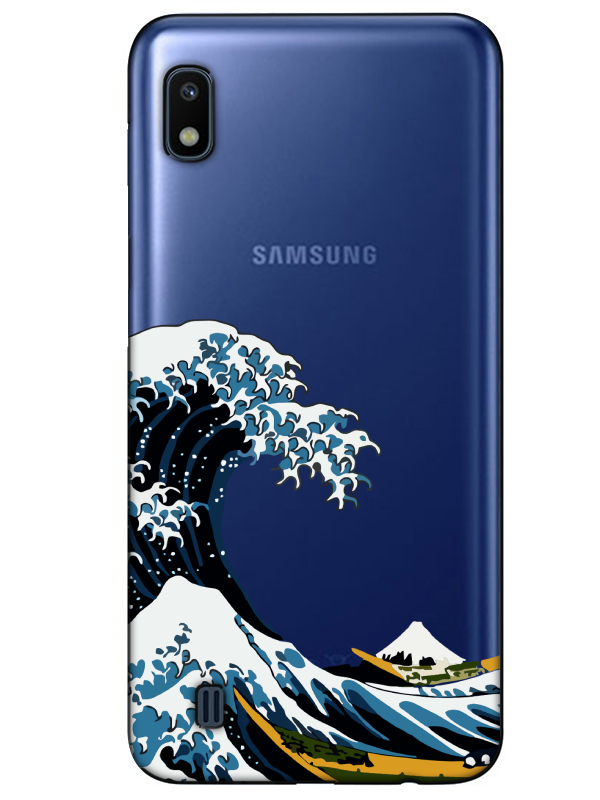 Samsung%20A10%20Kanagawa%20Şeffaf%20Telefon%20Kılıfı