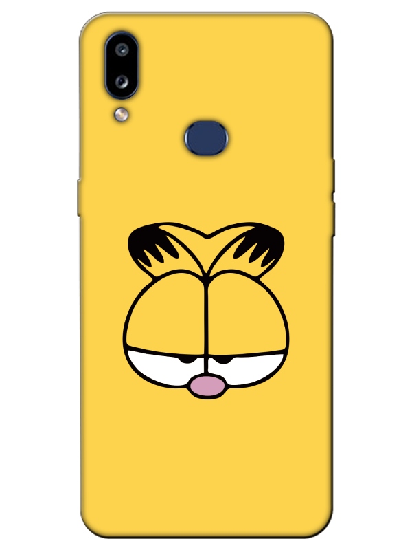 Samsung%20A10s%20Garfield%20Sarı%20Telefon%20Kılıfı