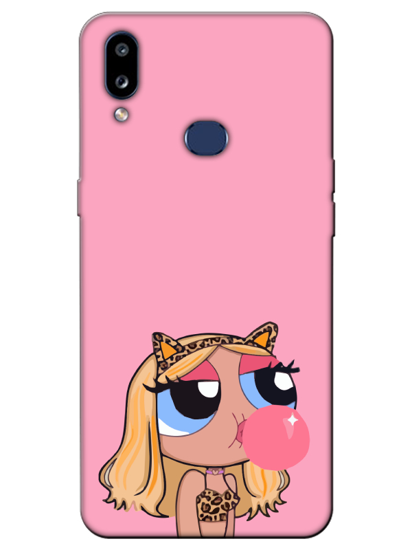 Samsung%20A10s%20Powerpuff%20Girls%20Pembe%20Telefon%20Kılıfı