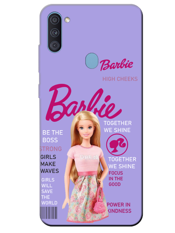 Samsung%20A11%20Barbie%20Lila%20Telefon%20Kılıfı