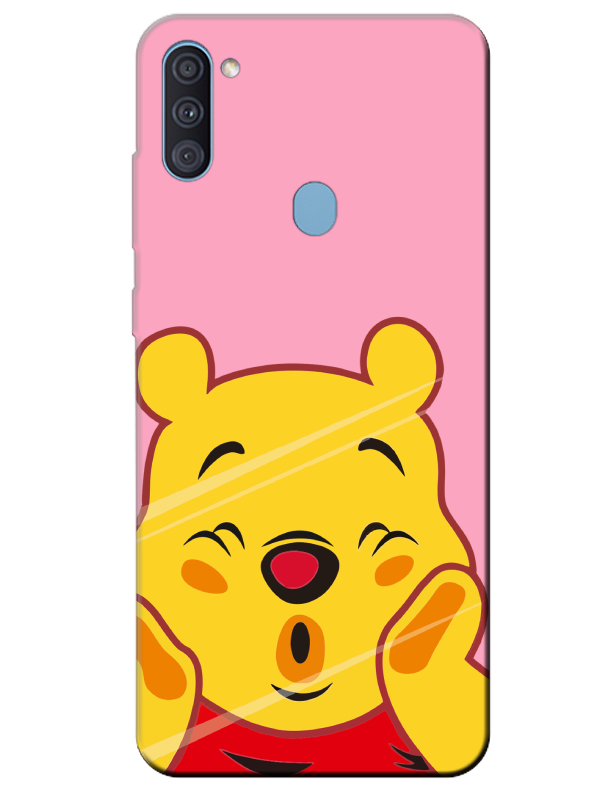 Samsung%20A11%20Winnie%20The%20Pooh%20Pembe%20Telefon%20Kılıfı