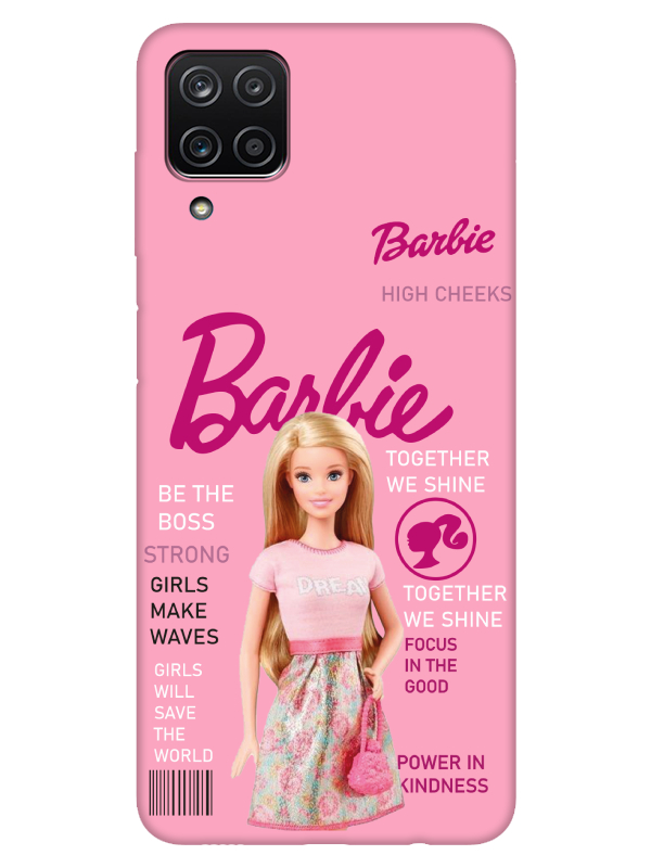 Samsung%20A12%20Barbie%20Pembe%20Telefon%20Kılıfı