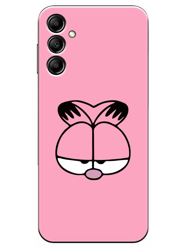 Samsung%20A24%20Garfield%20Pembe%20Telefon%20Kılıfı