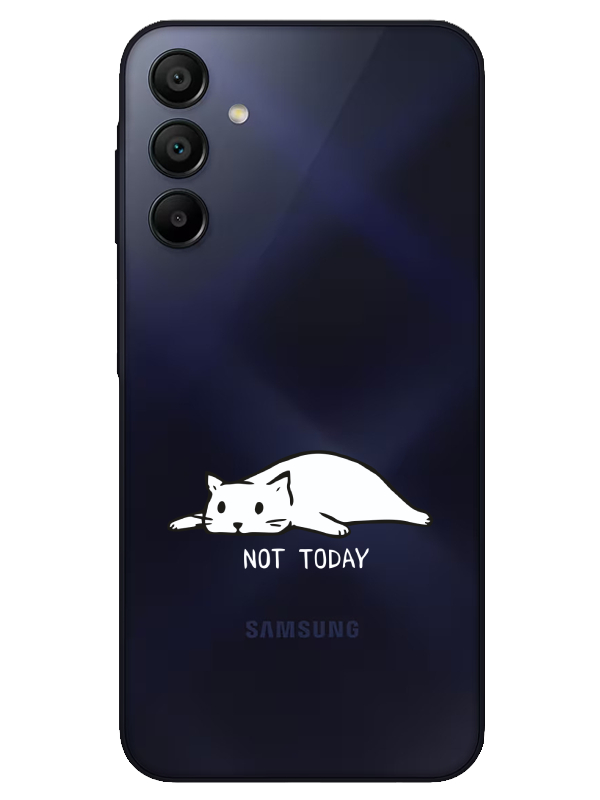 Samsung%20A15%20Not%20Today%20Kedi%20Şeffaf%20Telefon%20Kılıfı