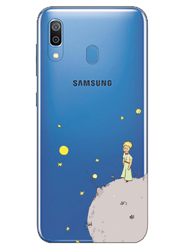 Samsung%20A20%20Küçük%20Prens%20Şeffaf%20Telefon%20Kılıfı