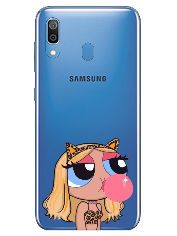 Samsung%20A20%20Powerpuff%20Girls%20Şeffaf%20Telefon%20Kılıfı