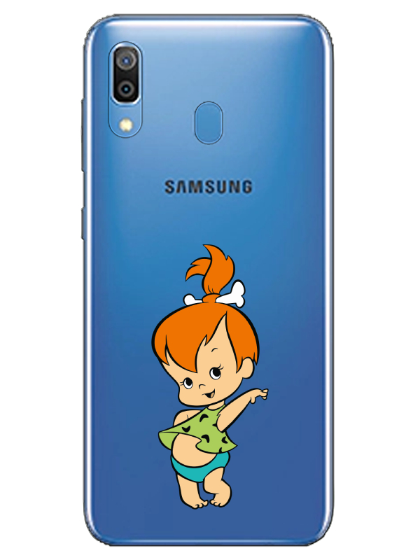 Samsung%20A20%20Taş%20Devri%20Kız%20Bebek%20Şeffaf%20Telefon%20Kılıfı