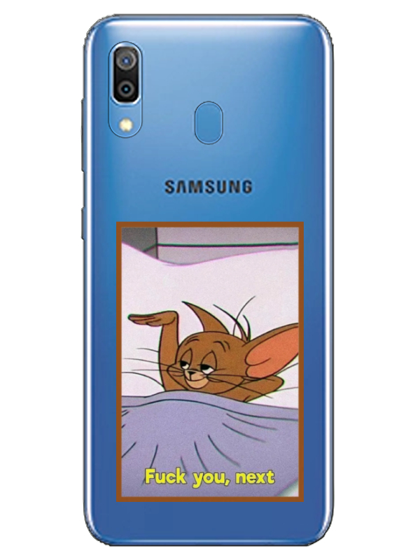 Samsung%20A20%20Jerry%20Şeffaf%20Telefon%20Kılıfı