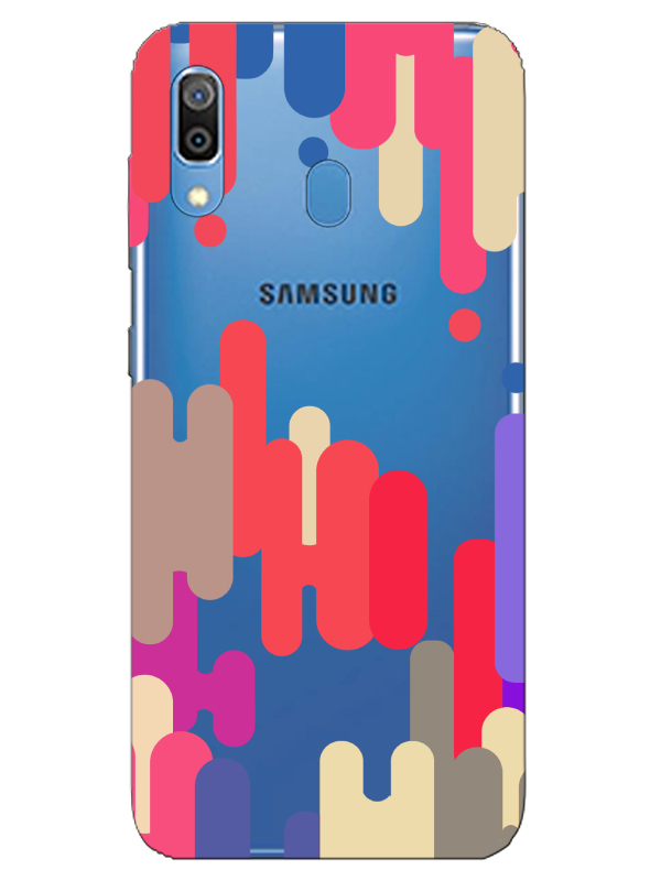 Samsung%20A20%20Pop%20Art%20Şeffaf%20Telefon%20Kılıfı