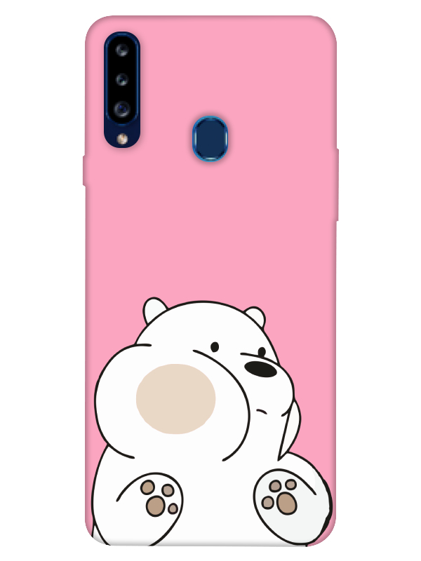 Samsung%20A20s%20Panda%20Pembe%20Telefon%20Kılıfı