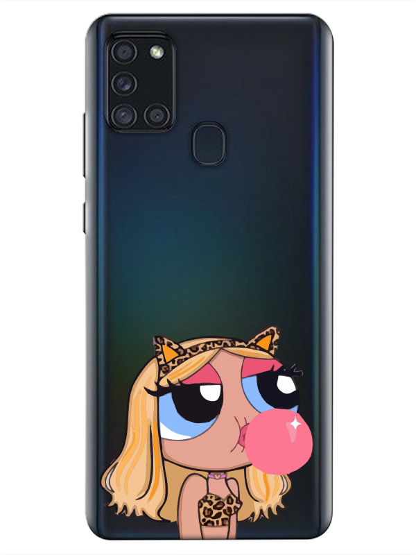 Samsung%20A21s%20Powerpuff%20Girls%20Şeffaf%20Telefon%20Kılıfı