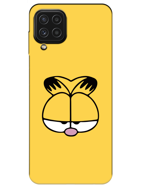 Samsung%20A22%20Garfield%20Sarı%20Telefon%20Kılıfı