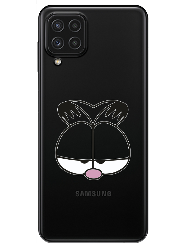 Samsung%20A22%20Garfield%20Şeffaf%20Telefon%20Kılıfı