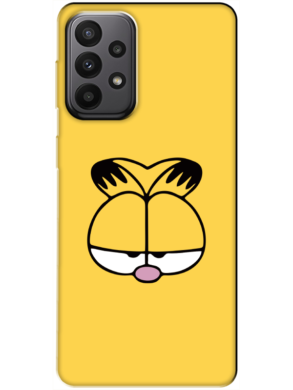 Samsung%20A23%20Garfield%20Sarı%20Telefon%20Kılıfı