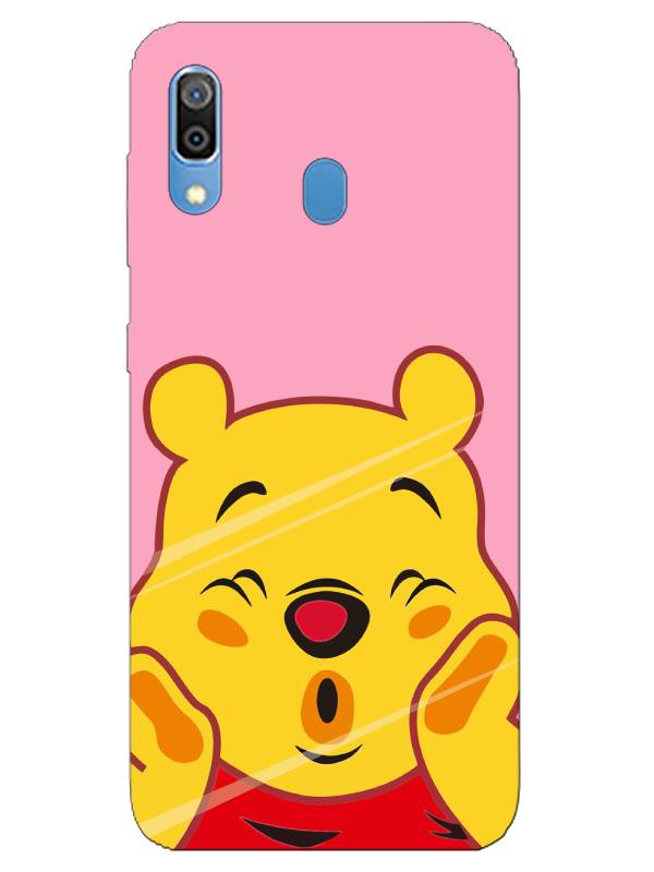 Samsung%20A30%20Winnie%20The%20Pooh%20Pembe%20Telefon%20Kılıfı