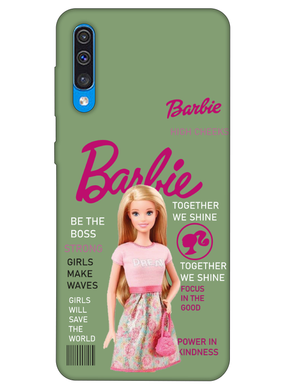 Samsung%20A30s%20Barbie%20Yeşil%20Telefon%20Kılıfı