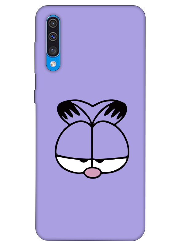 Samsung%20A30s%20Garfield%20Lila%20Telefon%20Kılıfı