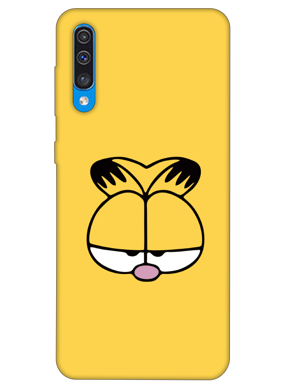 Samsung%20A30s%20Garfield%20Sarı%20Telefon%20Kılıfı