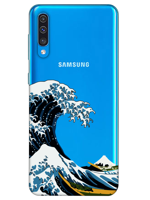 Samsung%20A30s%20Kanagawa%20Şeffaf%20Telefon%20Kılıfı