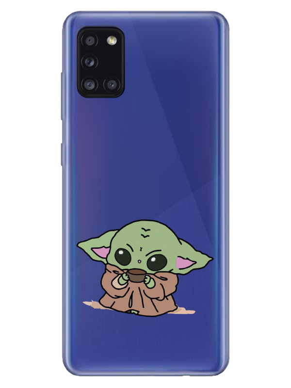 Samsung%20A31%20Baby%20Yoda%20Şeffaf%20Telefon%20Kılıfı