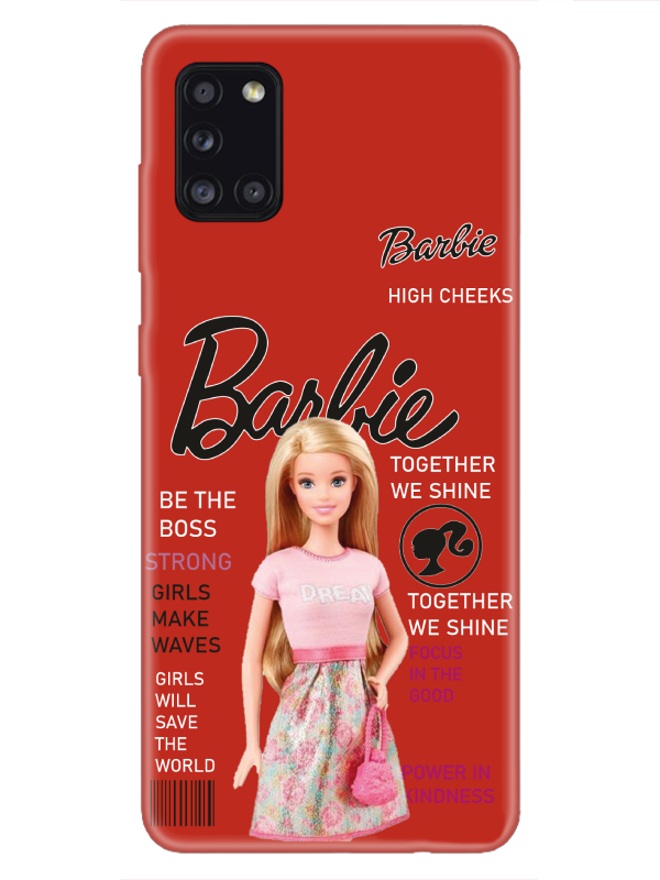 Samsung%20A31%20Barbie%20Kırmızı%20Telefon%20Kılıfı