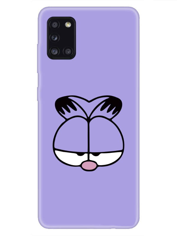 Samsung%20A31%20Garfield%20Lila%20Telefon%20Kılıfı