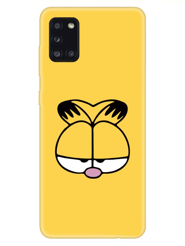 Samsung%20A31%20Garfield%20Sarı%20Telefon%20Kılıfı