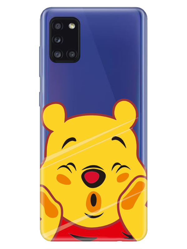 Samsung%20A31%20Winnie%20The%20Pooh%20Şeffaf%20Telefon%20Kılıfı