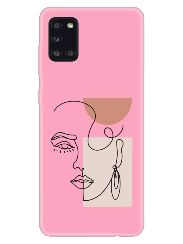 Samsung%20A31%20Women%20Art%20Pembe%20Telefon%20Kılıfı