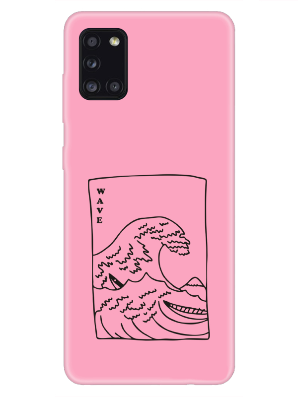 Samsung%20A31%20Kanagawa%20Wave%20Pembe%20Telefon%20Kılıfı