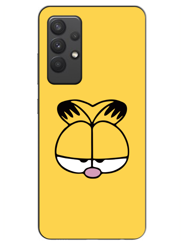 Samsung%20A32%20Garfield%20Sarı%20Telefon%20Kılıfı