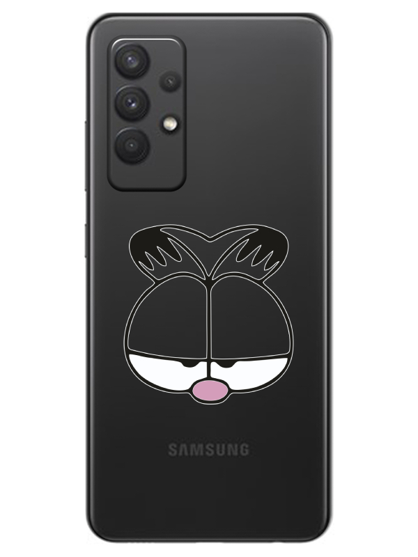 Samsung%20A32%20Garfield%20Şeffaf%20Telefon%20Kılıfı