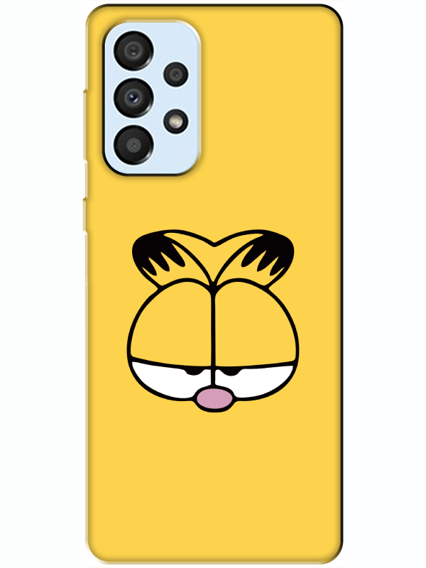 Samsung%20A33%20Garfield%20Sarı%20Telefon%20Kılıfı