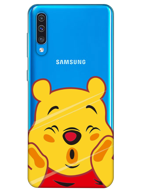 Samsung%20A50%20Winnie%20The%20Pooh%20Şeffaf%20Telefon%20Kılıfı