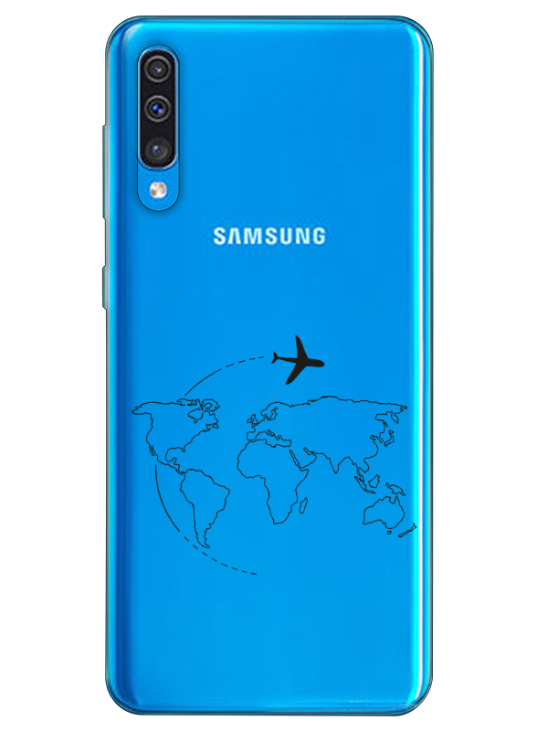 Samsung%20A50Face%20Art%20Şeffaf%20Telefon%20Kılıfı