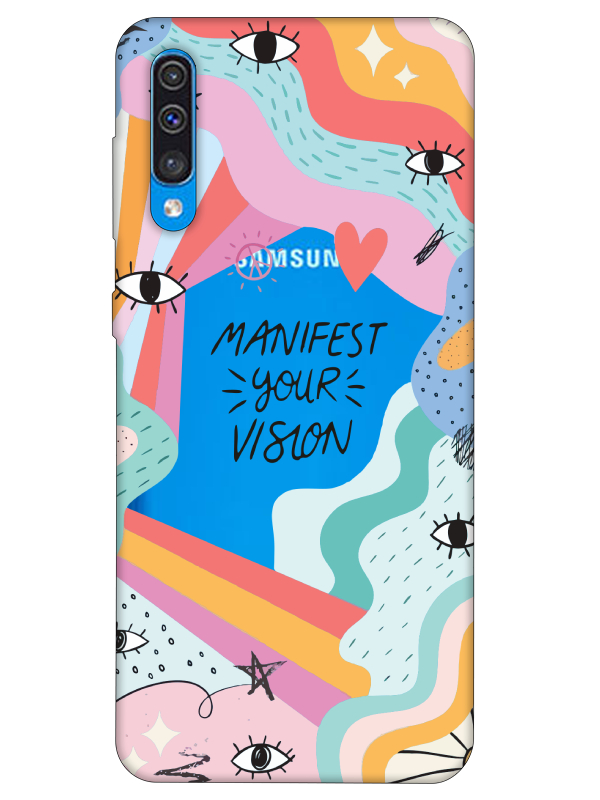 Samsung%20A50%20Manifest%20Your%20Vision%20Şeffaf%20Telefon%20Kılıfı