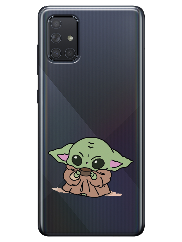 Samsung%20A51%20Baby%20Yoda%20Şeffaf%20Telefon%20Kılıfı