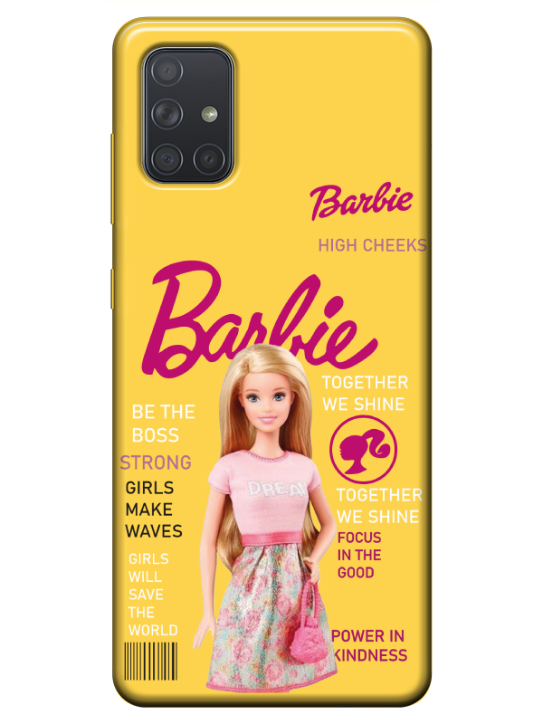 Samsung%20A51%20Barbie%20Sarı%20Telefon%20Kılıfı