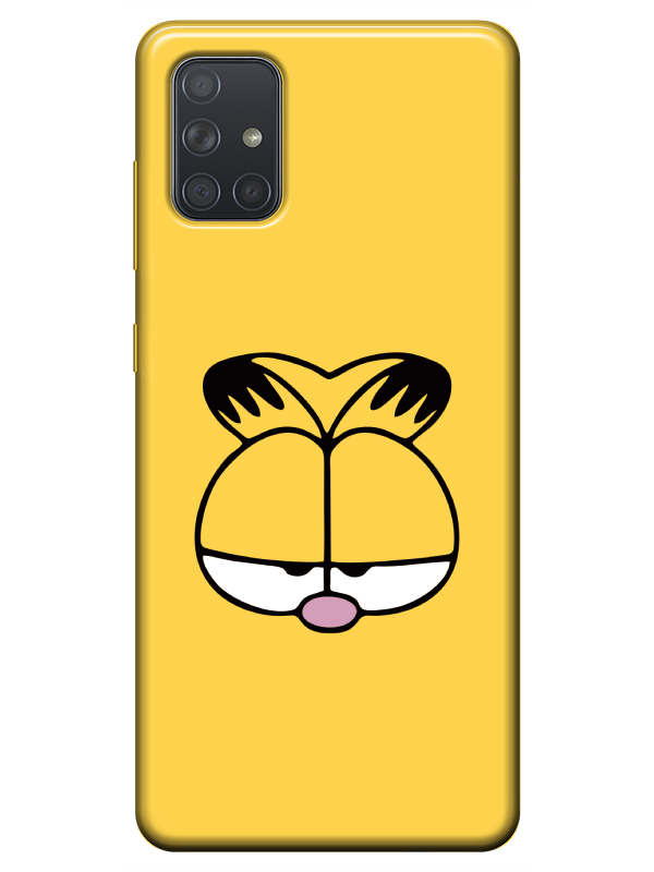 Samsung%20A51%20Garfield%20Sarı%20Telefon%20Kılıfı