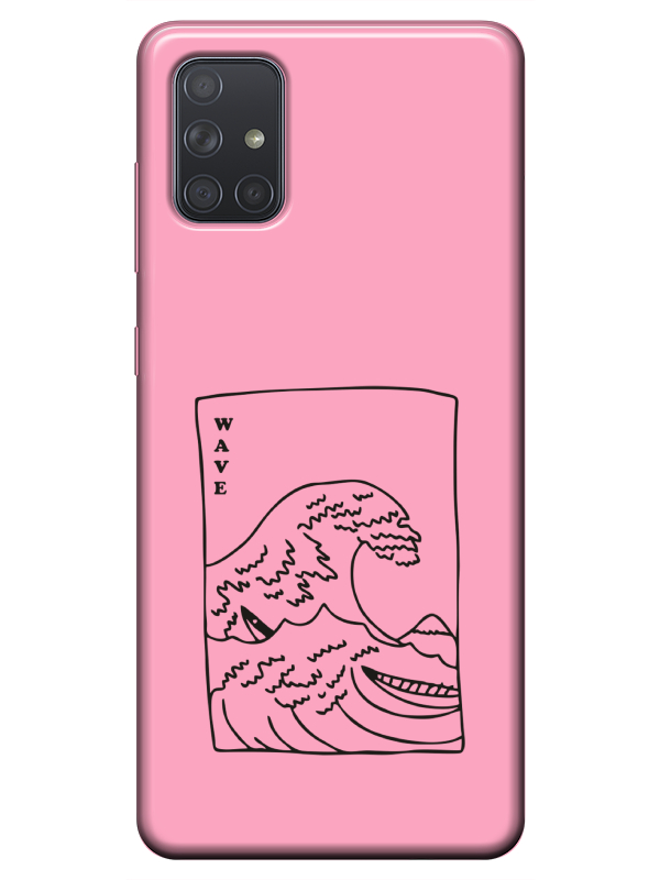 Samsung%20A51%20Kanagawa%20Wave%20Pembe%20Telefon%20Kılıfı