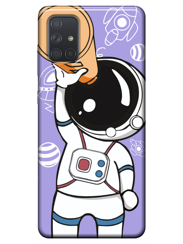 Samsung%20A51%20Astronot%20Lila%20Telefon%20Kılıfı