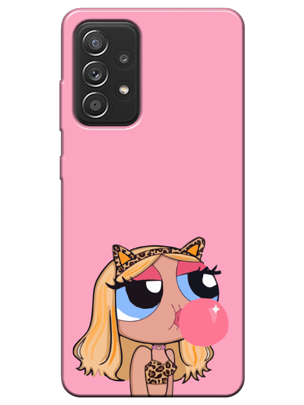 Samsung%20A52%20Powerpuff%20Girls%20Pembe%20Telefon%20Kılıfı