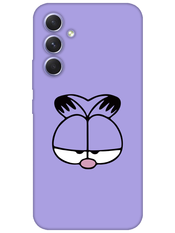 Samsung%20A54%20Garfield%20Lila%20Telefon%20Kılıfı