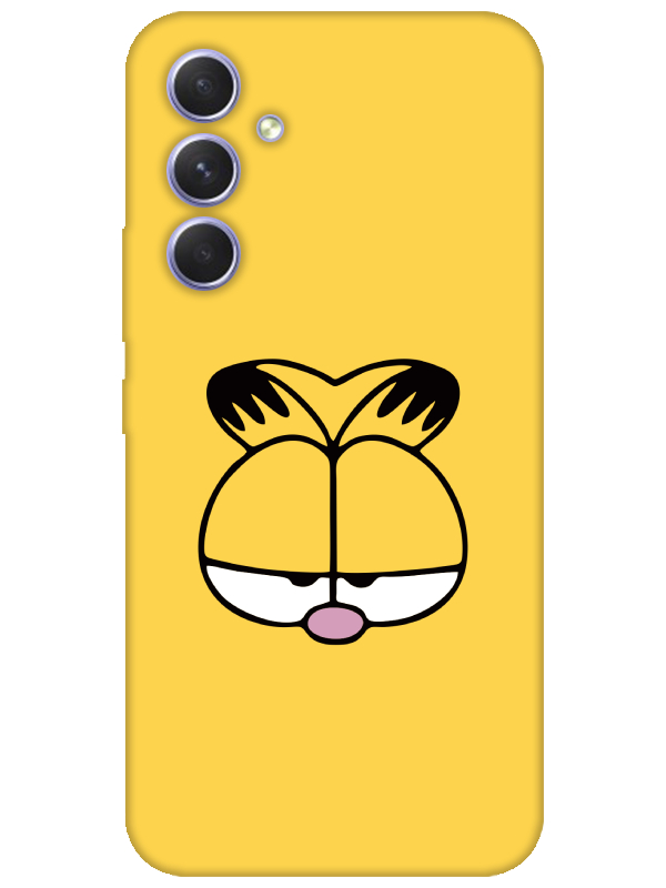 Samsung%20A54%20Garfield%20Sarı%20Telefon%20Kılıfı