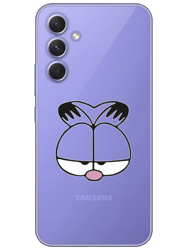 Samsung%20A54%20Garfield%20Şeffaf%20Telefon%20Kılıfı