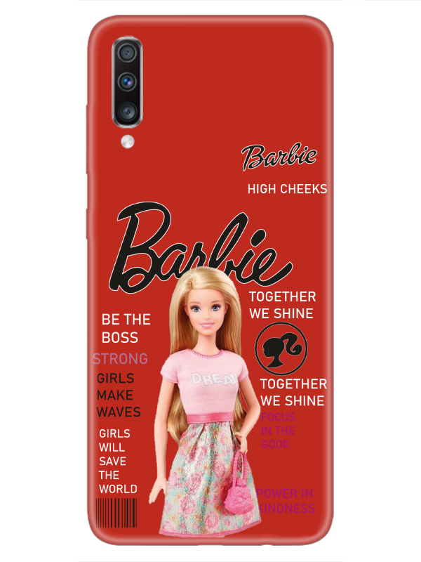 Samsung%20A70%20Barbie%20Kırmızı%20Telefon%20Kılıfı